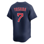 BIPIHUC B.Red Sox #7 Masataka Yoshida Player Navy Limited Home Game Stitched Jerseys
