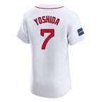 BIPIHUC B.Red Sox #7 Masataka Yoshida Player White Limited Elite Home Game Stitched Jerseys