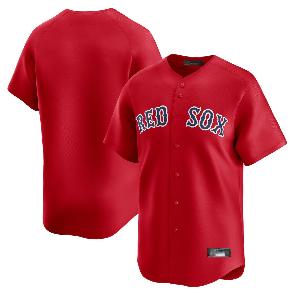 BIPIHUC B.Red Sox Blank Player Red Limited Home Game Stitched Jerseys