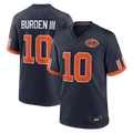 BIPIHUC C.Bears #10 Luther Burden III Navy 2026 Rivalries Collection Game Stitched Jerseys