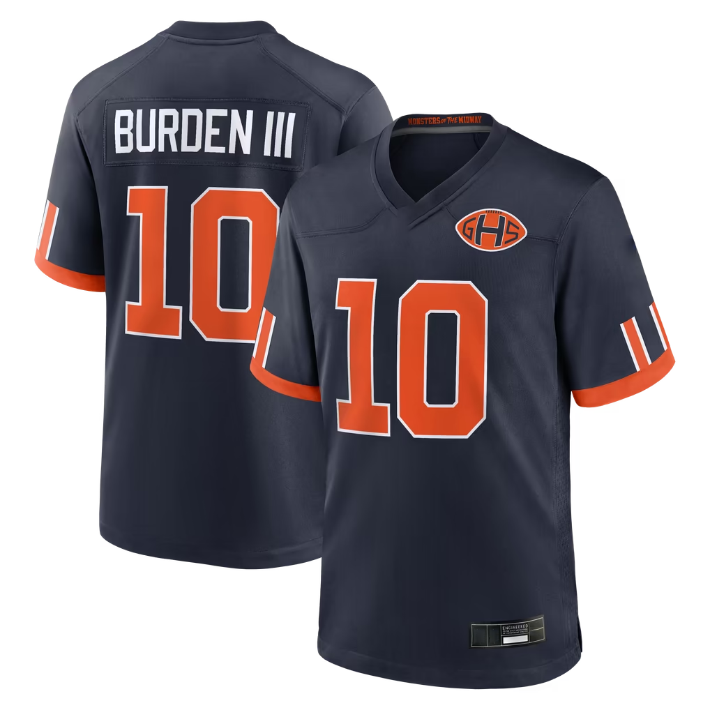 BIPIHUC C.Bears #10 Luther Burden III Navy 2026 Rivalries Collection Game Stitched Jerseys