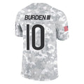 BIPIHUC C.Bears #10 Luther Burden III Player Arctic Camo Salute to Service Limited Stitched Jerseys