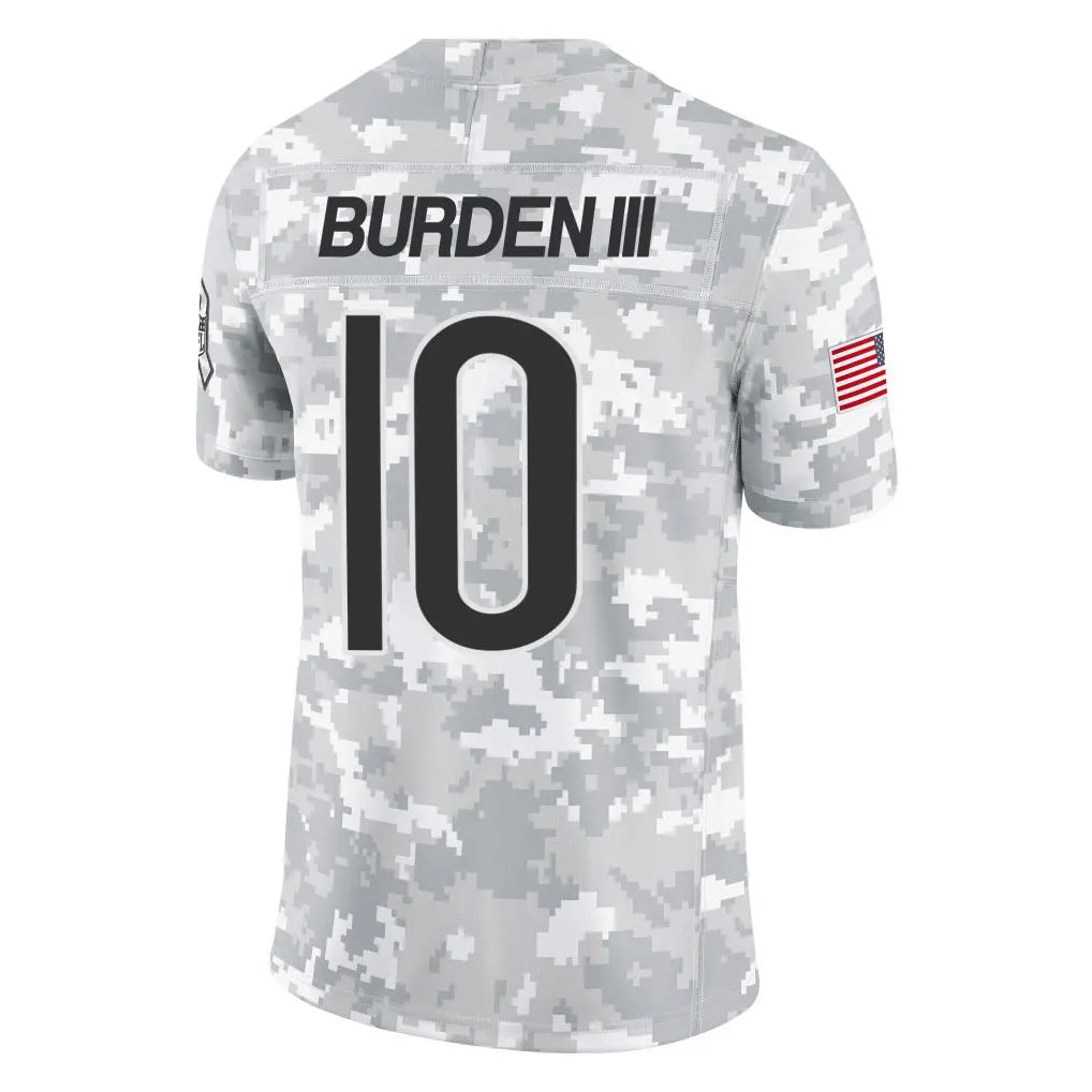 BIPIHUC C.Bears #10 Luther Burden III Player Arctic Camo Salute to Service Limited Stitched Jerseys