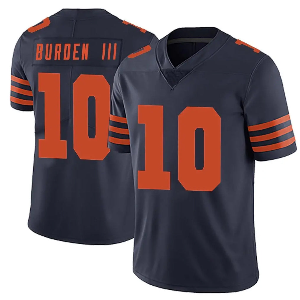 BIPIHUC C.Bears #10 Luther Burden III Player Navy Blue Alternate Vapor Untouchable Limited Stitched Jerseys