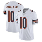 BIPIHUC C.Bears #10 Luther Burden III Player White Vapor Untouchable Limited Home Game Stitched Jerseys