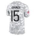 BIPIHUC C.Bears #15 Rome Odunze Player Arctic Camo Salute to Service Limited Stitched Jerseys