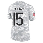 BIPIHUC C.Bears #15 Rome Odunze Player Arctic Camo Salute to Service Limited Stitched Jerseys