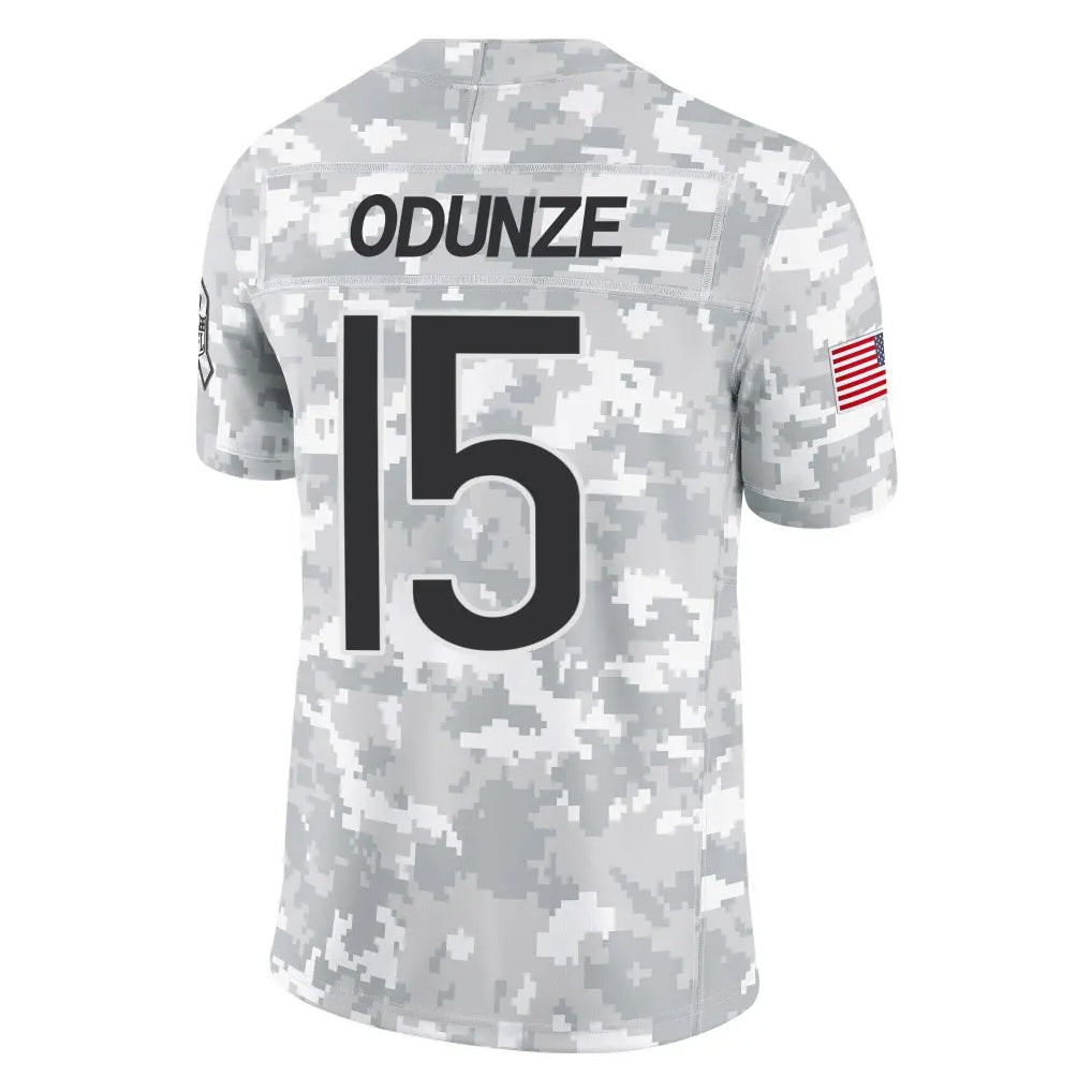 BIPIHUC C.Bears #15 Rome Odunze Player Arctic Camo Salute to Service Limited Stitched Jerseys