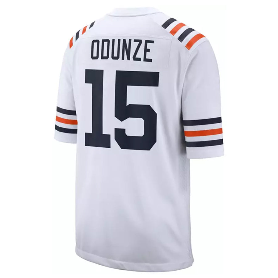 BIPIHUC C.Bears #15 Rome Odunze Player White 2nd Alternate Game Stitched Jerseys