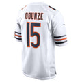 BIPIHUC C.Bears #15 Rome Odunze Player White Home Game Stitched Jerseys