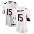 BIPIHUC C.Bears #15 Rome Odunze White Player Game Stitched Jerseys