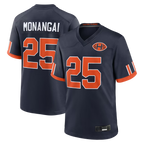 BIPIHUC C.Bears #25 Kyle Monangai Navy 2026 Rivalries Collection Game Stitched Jerseys