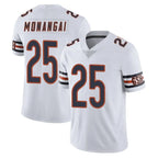 BIPIHUC C.Bears #25 Kyle Monangai Player White Vapor Untouchable Limited Home Game Stitched Jerseys