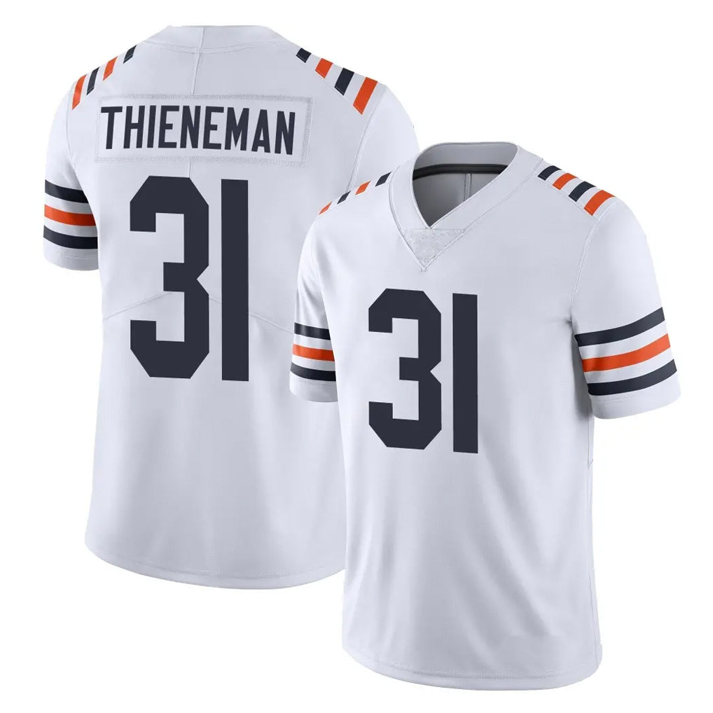 BIPIHUC C.Bears #31 Dillon Thieneman Player White Classic Vapor Limited Home Game Stitched Jerseys