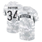 BIPIHUC C.Bears #34 Walter Payton Player Arctic Camo Salute to Service Performance T-Shirt Limited Stitched Jerseys