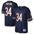 BIPIHUC C.Bears #34 Walter Payton Player Navy Mitchell & Ness Legacy Replica Stitched Jerseys