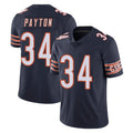 BIPIHUC C.Bears #34 Walter Payton Player Navy Vapor Untouchable Limited Home Game Stitched Jerseys