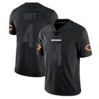 BIPIHUC C.Bears #4 D'Andre Swift Player Black Impact Limited Game Stitched Jerseys