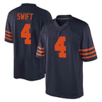 BIPIHUC C.Bears #4 D'Andre Swift Player Navy Blue Alternate Game Stitched Jerseys