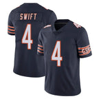 BIPIHUC C.Bears #4 D'Andre Swift Player Navy Vapor Untouchable Limited Home Game Stitched Jerseys