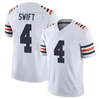 BIPIHUC C.Bears #4 D'Andre Swift Player White Classic Vapor Limited Home Game Stitched Jerseys