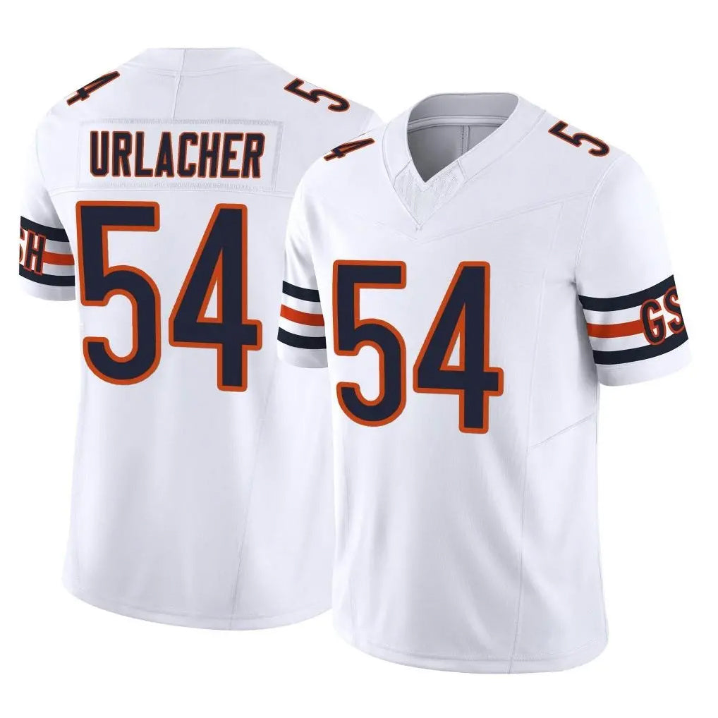BIPIHUC C.Bears #54 Brian Urlacher Player White Vapor F.U.S.E. Limited Home Game Stitched Jerseys