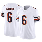 BIPIHUC C.Bears #6 Kyler Gordon Player White Vapor F.U.S.E. Limited Home Game Stitched Jerseys