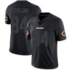 BIPIHUC C.Bears #84 Colston Loveland Player Limited Black Impact Stitched Jerseys