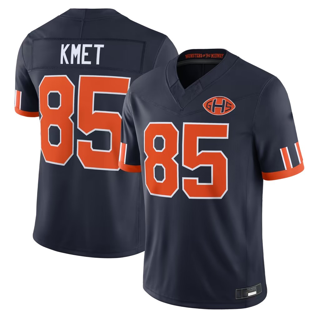 BIPIHUC C.Bears #85 Cole Kmet Navy 2026 Rivalries Collection Limited Stitched Jerseys
