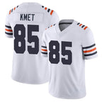 BIPIHUC C.Bears #85 Cole Kmet Player White Classic Vapor Limited Home Game Stitched Jerseys