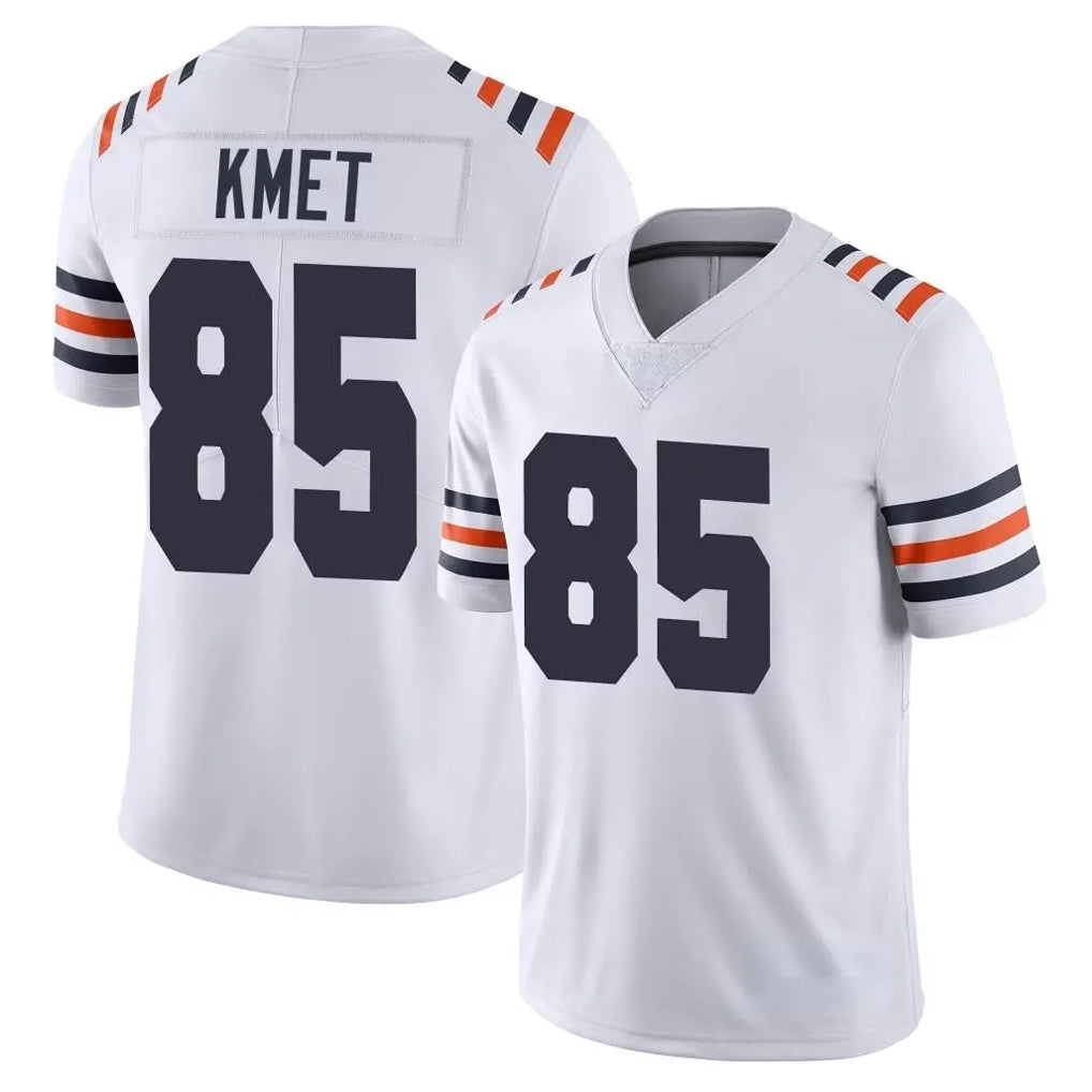BIPIHUC C.Bears #85 Cole Kmet Player White Classic Vapor Limited Home Game Stitched Jerseys