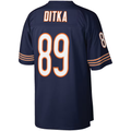 BIPIHUC C.Bears #89 Mike Ditka Mitchell & Ness Navy Retired Player Legacy Replica Jersey