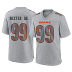 BIPIHUC C.Bears #99 Gervon Dexter Sr. Player Gray Atmosphere Fashion Game Stitched Jerseys