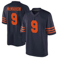 BIPIHUC C.Bears #9 Jim McMahon Player Navy Blue Alternate Game Stitched Jerseys