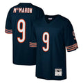 BIPIHUC C.Bears #9 Jim McMahon Player Navy Mitchell & Ness Navy Legacy Replica Stitched Jerseys
