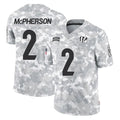BIPIHUC C.Bengals #2 Evan McPherson Player Arctic Camo Salute to Service Limited Stitched Jerseys