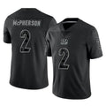 BIPIHUC C.Bengals #2 Evan McPherson Player Black Reflective Limited Game Stitched Jerseys