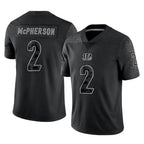 BIPIHUC C.Bengals #2 Evan McPherson Player Black Reflective Limited Game Stitched Jerseys