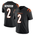 BIPIHUC C.Bengals #2 Evan McPherson Player Black Vapor Untouchable Limited Home Game Stitched Jerseys