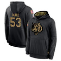 BIPIHUC C.Bengals #53 Boye Mafe Player Black Salute to Service Pullover Hoodies Limited Stitched Jerseys