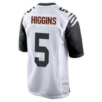 BIPIHUC C.Bengals #5 Tee Higgins Player White Alternate Home Game Stitched Jerseys
