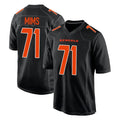 BIPIHUC C.Bengals #71 Amarius Mims Player Black Fashion Game Stitched Jerseys