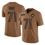 BIPIHUC C.Bengals #71 Amarius Mims Player Brown Salute to Service Limited Stitched Jerseys