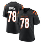 BIPIHUC C.Bengals #78 Anthony Munoz Player Black Home Game Stitched Jerseys