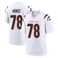 BIPIHUC C.Bengals #78 Anthony Munoz Player White Home Game Stitched Jerseys