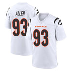 BIPIHUC C.Bengals #93 Jonathan Allen Player White Home Game Stitched Jerseys
