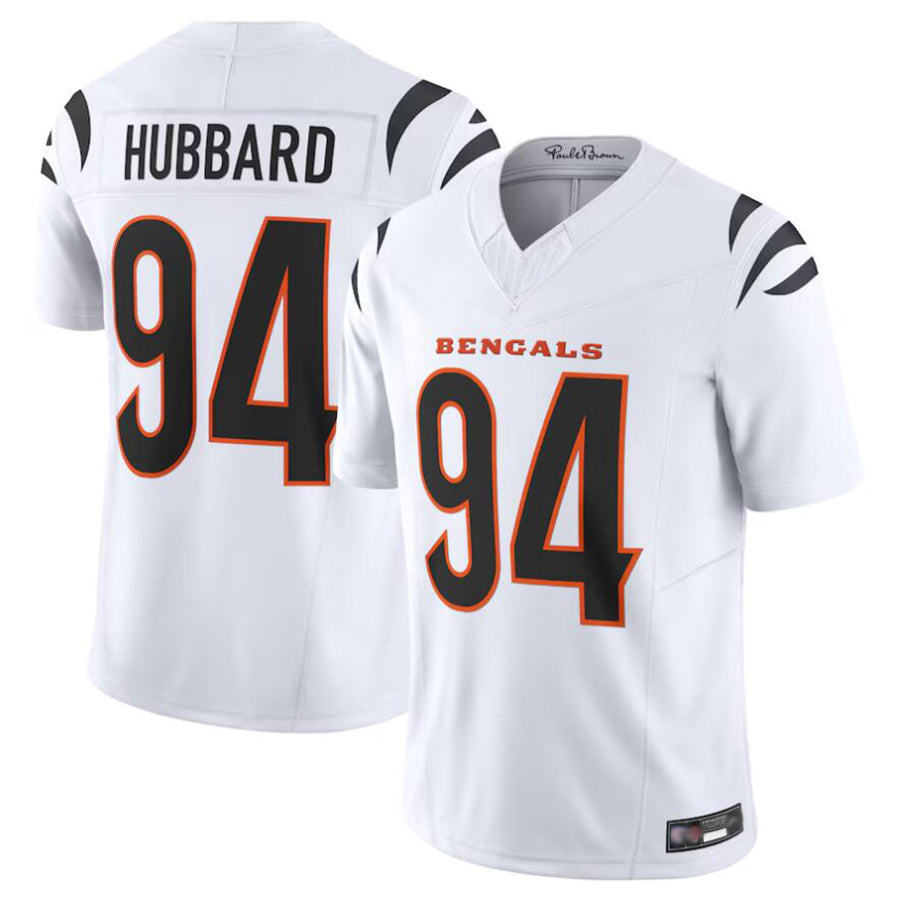 BIPIHUC C.Bengals #94 Sam Hubbard Player White Vapor F.U.S.E. Limited Stitched Jerseys