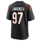 BIPIHUC C.Bengals #97 Dexter Lawrence II Black Game Stitched Jerseys