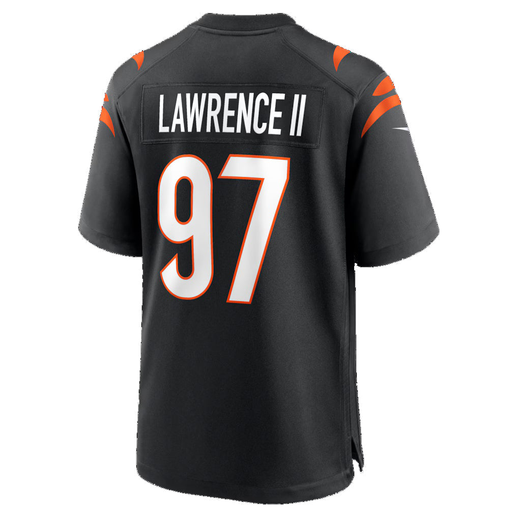 BIPIHUC C.Bengals #97 Dexter Lawrence II Black Game Stitched Jerseys
