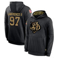 BIPIHUC C.Bengals #97 Dexter Lawrence II Player Black Salute to Service Pullover Hoodies Limited Stitched Jerseys